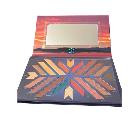Bh Cosmetics Santa Fe Eyeshadow Palette Brand New Gorgeous 20 Colors - Picture 3 of 4